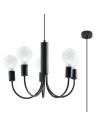 Sollux Chandelier PICCOLO 5 black SL.0855