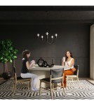 Chandeliers - Sollux Chandelier PICCOLO 5 black SL.0855 - product 7