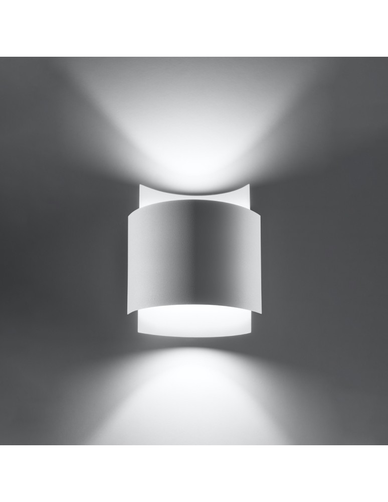 Wall lamps - Sollux Wall lamp IMPACT white SL.0857 - product kolory-swiatla.pl 3