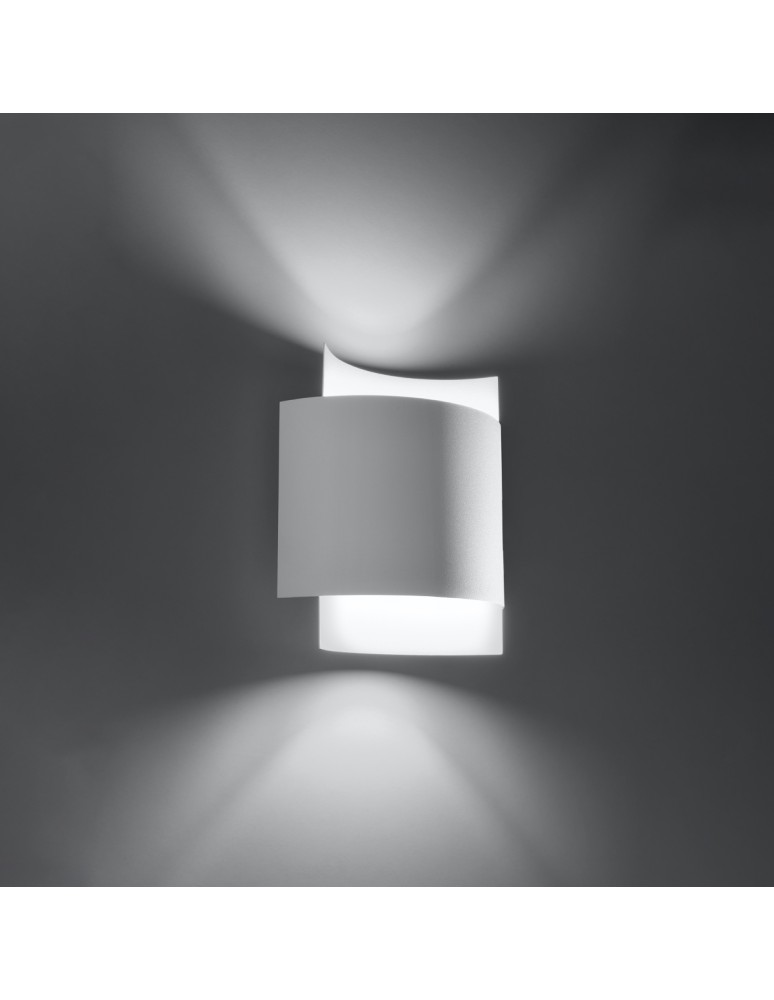 Wall lamps - Sollux Wall lamp IMPACT white SL.0857 - product kolory-swiatla.pl 4