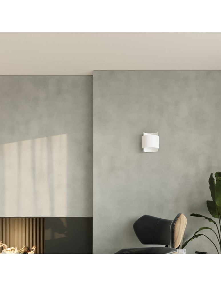 Wall lamps - Sollux Wall lamp IMPACT white SL.0857 - product kolory-swiatla.pl 7
