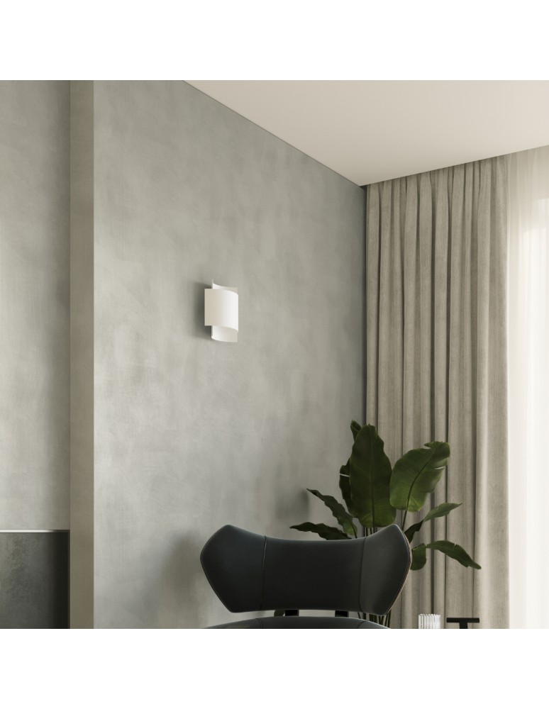 Wall lamps - Sollux Wall lamp IMPACT white SL.0857 - product kolory-swiatla.pl 8