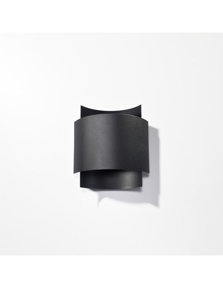 Wall lamps - Sollux Wall lamp IMPACT black SL.0858 - product kolory-swiatla.pl 2