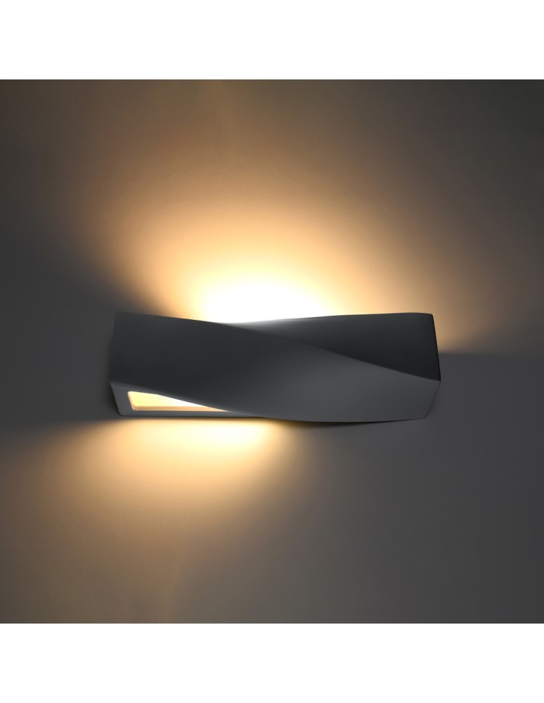 Wall lamps - Sollux Wall lamp SIGMA gray SL.0869 - product kolory-swiatla.pl 3