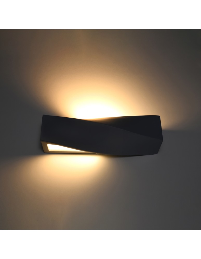 Wall lamps - Sollux Wall lamp SIGMA black SL.0870 - product kolory-swiatla.pl 3