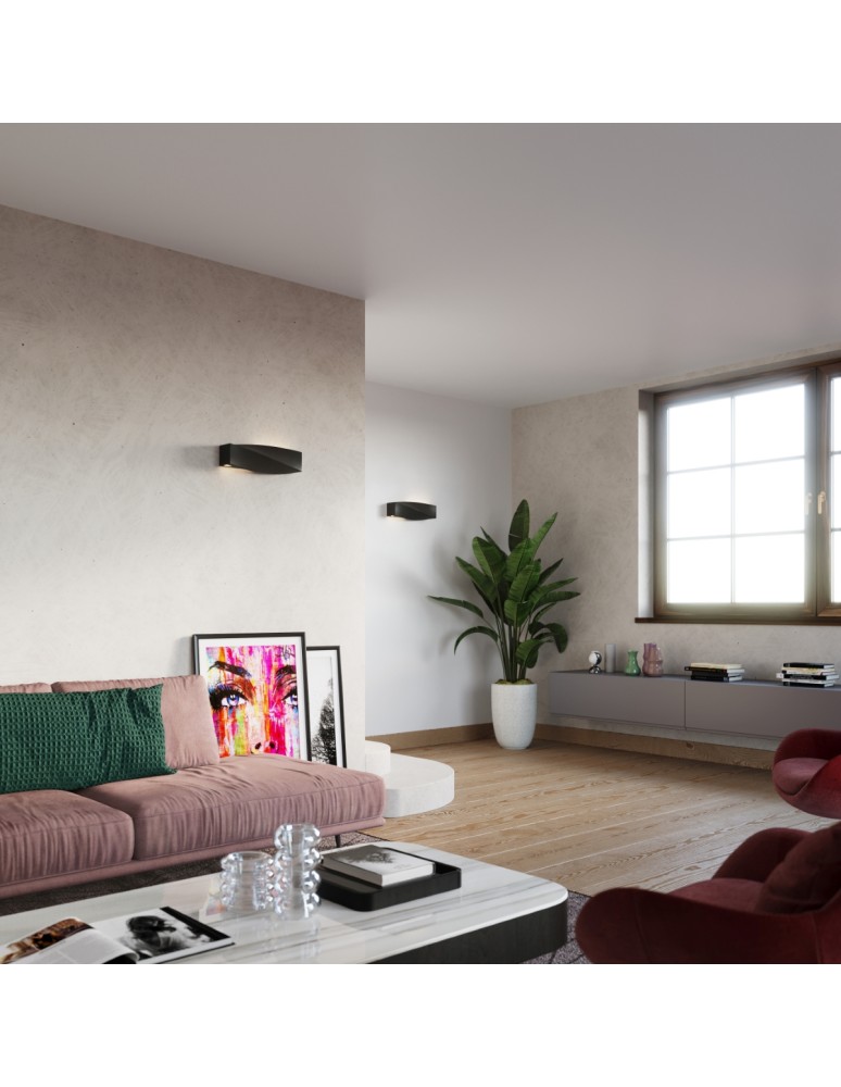 Wall lamps - Sollux Wall lamp SIGMA black SL.0870 - product kolory-swiatla.pl 6