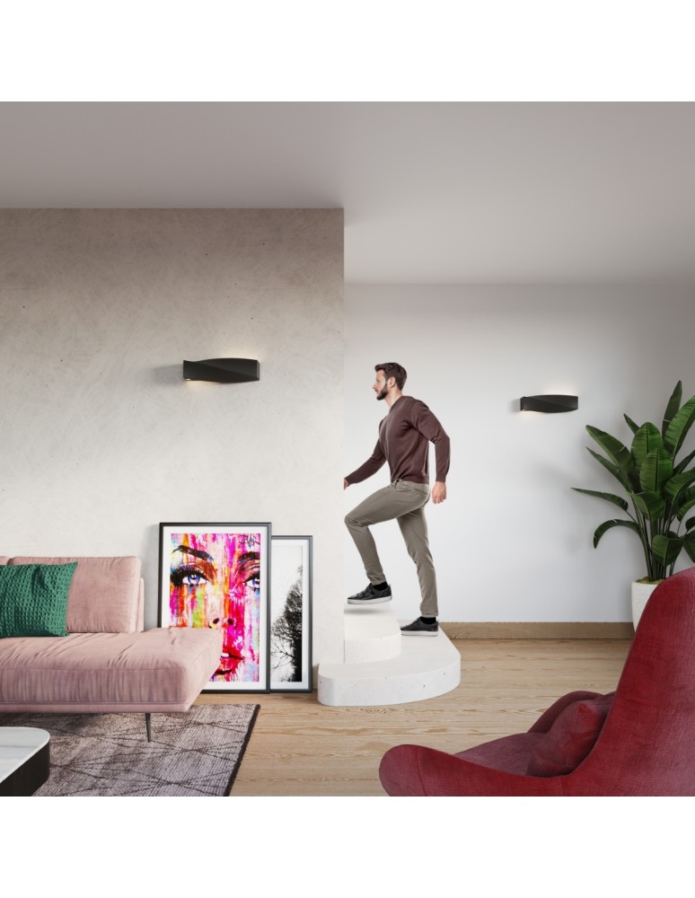 Wall lamps - Sollux Wall lamp SIGMA black SL.0870 - product kolory-swiatla.pl 7