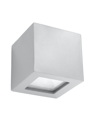 Sollux LEO ceramic wall lamp grey SL.0871