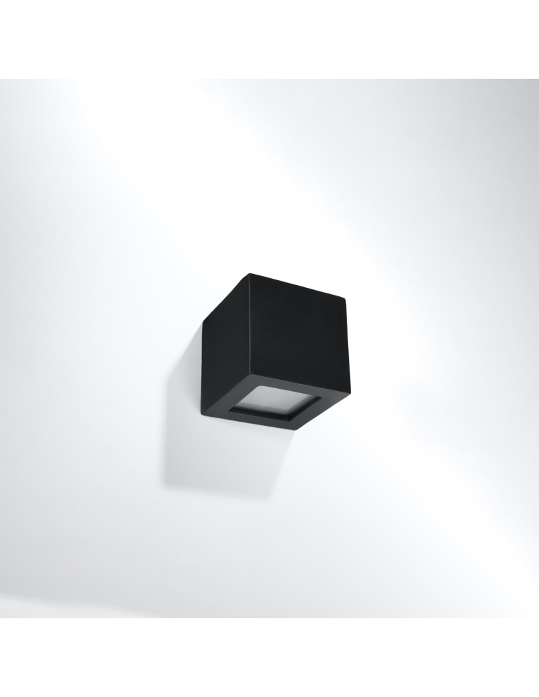 Wall lamps - Sollux LEO ceramic wall lamp black SL.0872 - product kolory-swiatla.pl 2