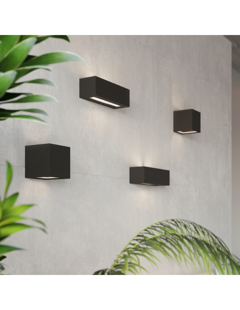Wall lamps - Sollux LEO ceramic wall lamp black SL.0872 - product kolory-swiatla.pl 8