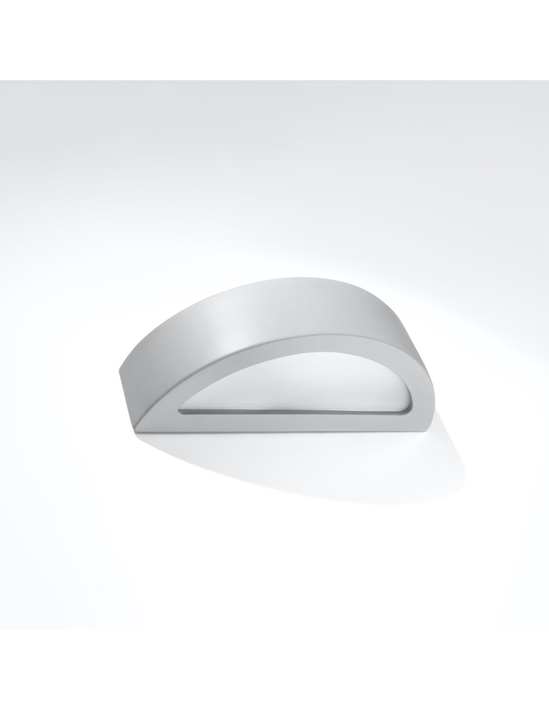 Wall lamps - Sollux ATENA ceramic wall lamp grey SL.0873 - product kolory-swiatla.pl 2