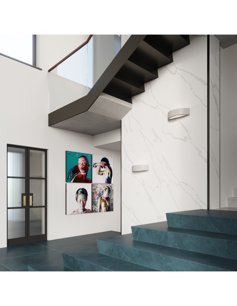 Wall lamps - Sollux ATENA ceramic wall lamp grey SL.0873 - product kolory-swiatla.pl 6