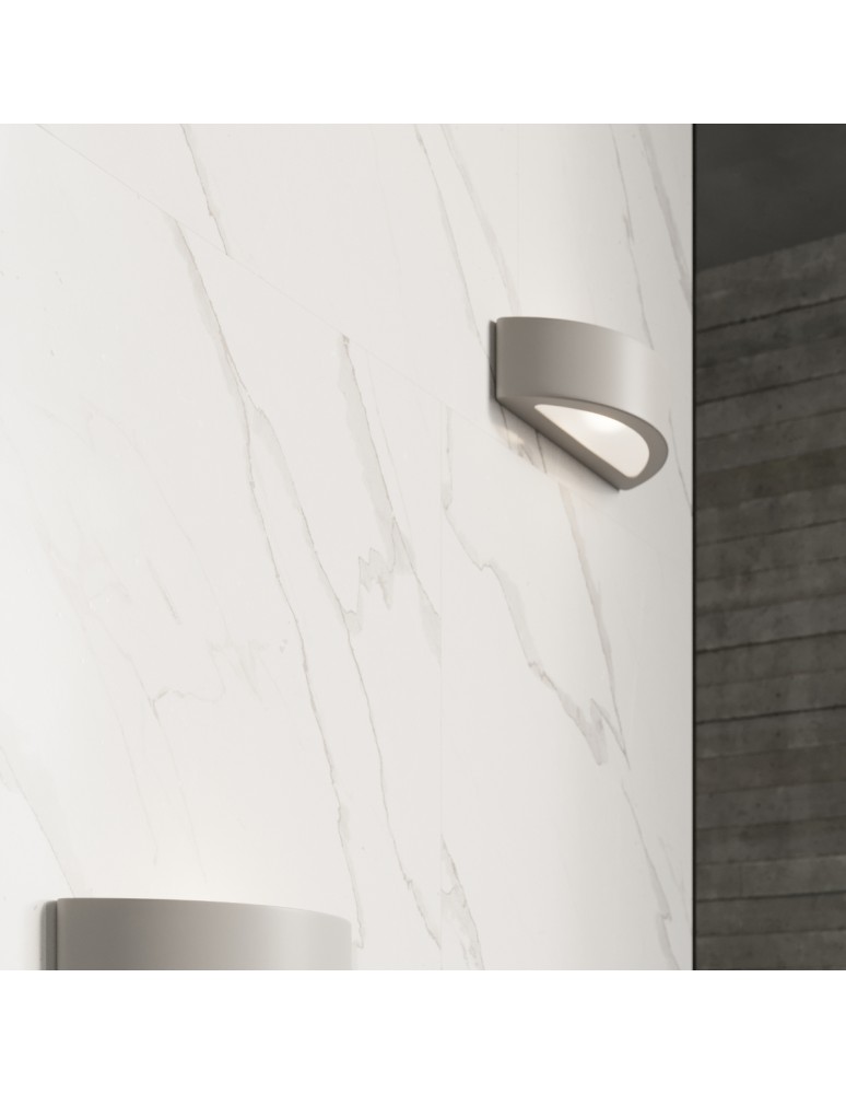 Wall lamps - Sollux ATENA ceramic wall lamp grey SL.0873 - product kolory-swiatla.pl 8