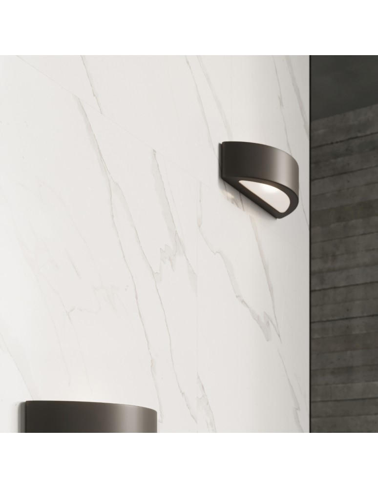 Wall lamps - Sollux ATENA ceramic wall lamp black SL.0874 - product kolory-swiatla.pl 8