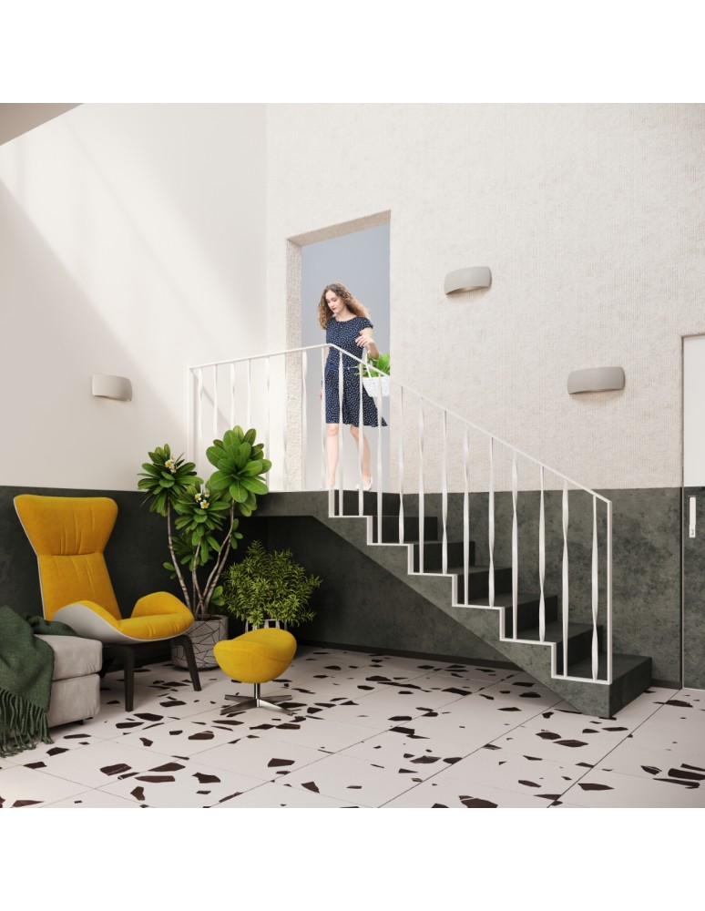 Wall lamps - Sollux PONTIUS ceramic wall lamp gray SL.0875 - product kolory-swiatla.pl 7