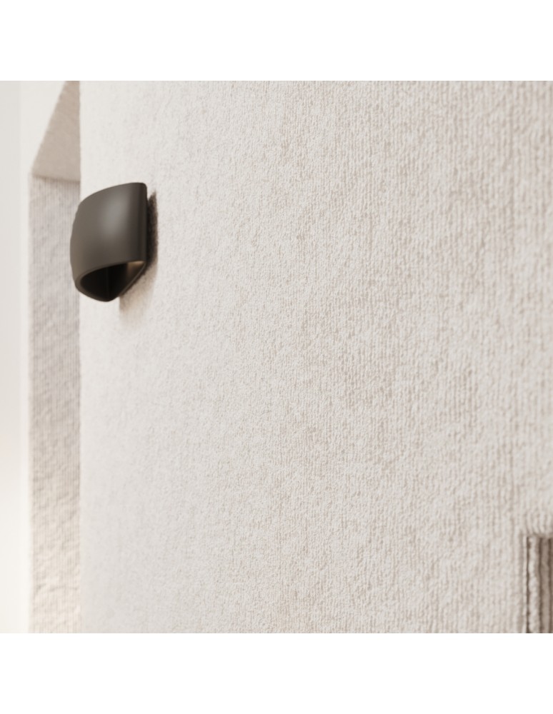 Wall lamps - Sollux PONTIUS ceramic wall lamp black SL.0876 - product kolory-swiatla.pl 8