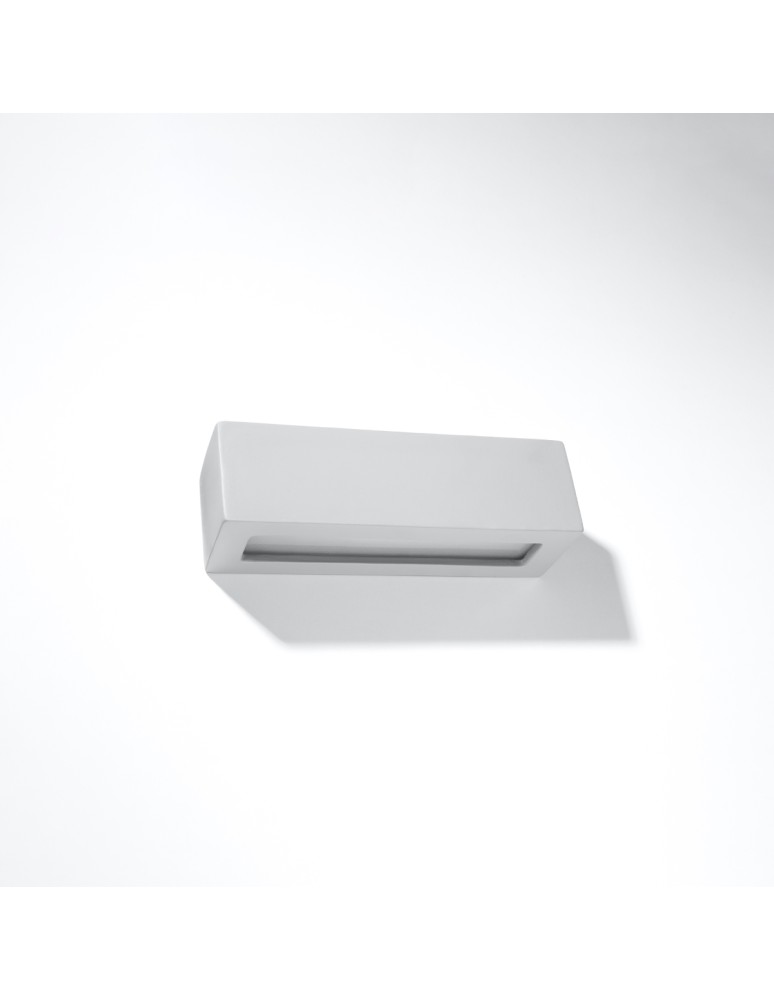 Wall lamps - Sollux VEGA ceramic wall lamp gray SL.0877 - product kolory-swiatla.pl 2