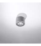 Ceiling lamps - Sollux Plafond BASIC 1 concrete SL.0881 - product 2