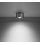 Ceiling lamps - Sollux Plafond BASIC 1 concrete SL.0881 - product 3