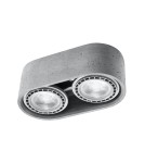 Ceiling lamps - Sollux Plafond BASIC 2 concrete SL.0882 - product 1