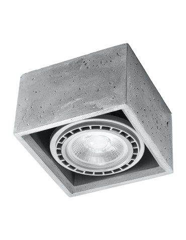 Sollux Plafond QUATRO 1 concrete SL.0883