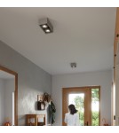 Ceiling lamps - Sollux Plafond QUATRO 1 concrete SL.0883 - product 7