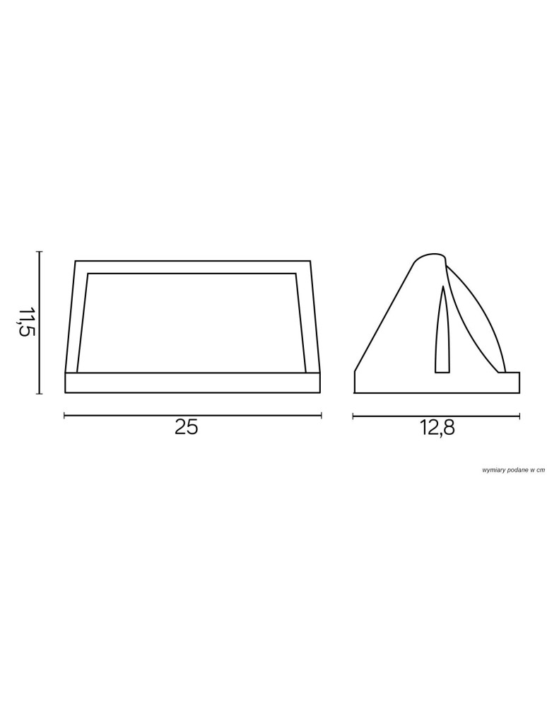Outdoor wall lamps - SU-MA Nelly TO2008AL Wall lamp. - product kolory-swiatla.pl 7