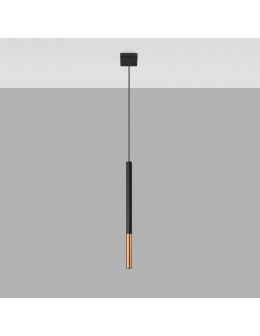 Sollux MOZAICA 1 black/copper pendant lamp SL.0888 - product 2