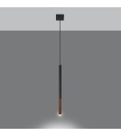 Pendant lamps - Sollux MOZAICA 1 black/copper pendant lamp SL.0888 - product 3