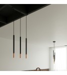 Pendant lamps - Sollux MOZAICA 1 black/copper pendant lamp SL.0888 - product 8