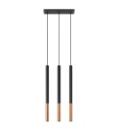 Sollux Lampa wisząca MOZAICA 3L czarny/miedź SL.0889 Sollux Lampa wisząca MOZAICA 3L czarny/miedź SL.0889