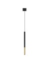 Sollux MOZAICA 1 black/gold pendant lamp SL.0891
