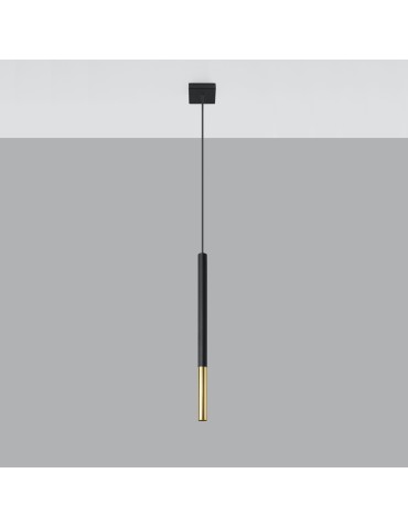 Sollux MOZAICA 1 black/gold pendant lamp SL.0891 - product 2