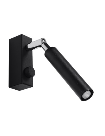 Sollux Wall lamp EYETECH 1 black SL.0897
