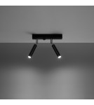 Ceiling lamps - Sollux Plafond EYETECH 2 black SL.0898 - product 3