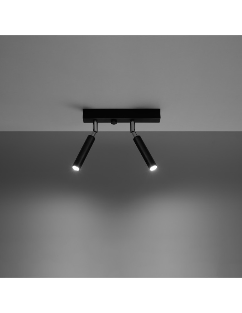 Ceiling lamps - Sollux Plafond EYETECH 2 black SL.0898 - product kolory-swiatla.pl 3
