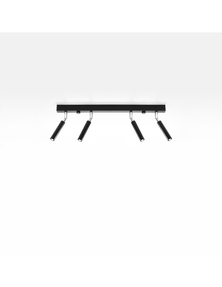 Ceiling lamps - Sollux Plafond EYETECH 4 black SL.0900 - product kolory-swiatla.pl 2