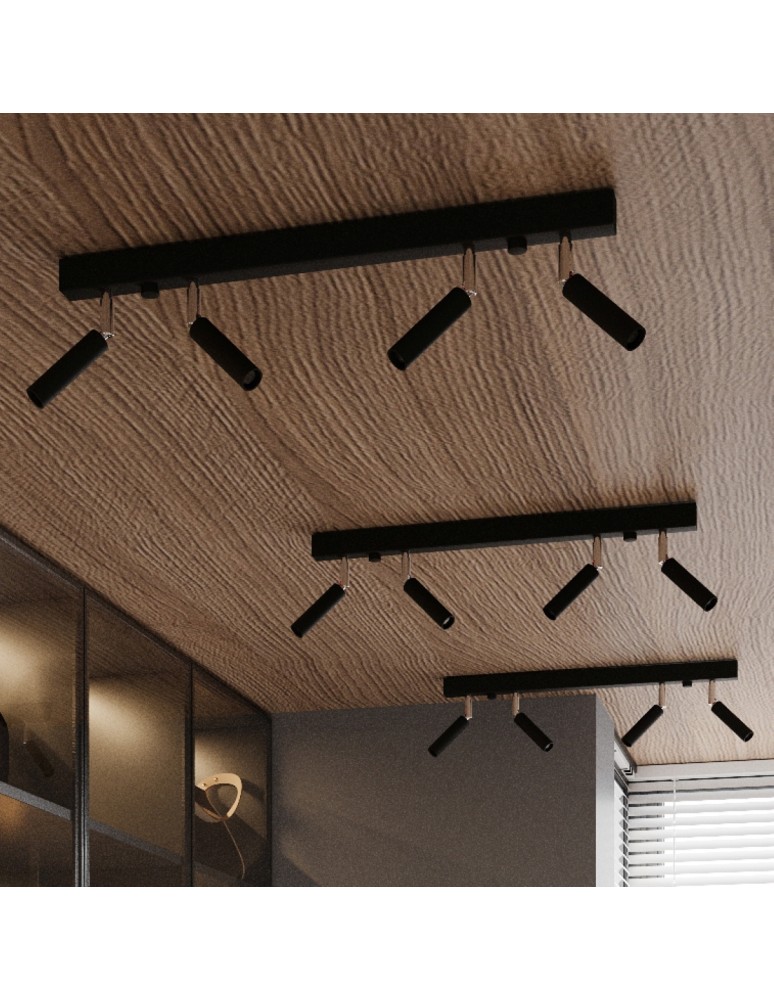 Ceiling lamps - Sollux Plafond EYETECH 6 black SL.0901 - product kolory-swiatla.pl 8