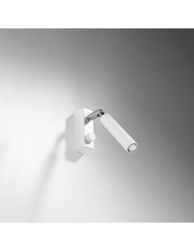 Wall lamps - Sollux Wall lamp EYETECH 1 white SL.0902 - product kolory-swiatla.pl 2
