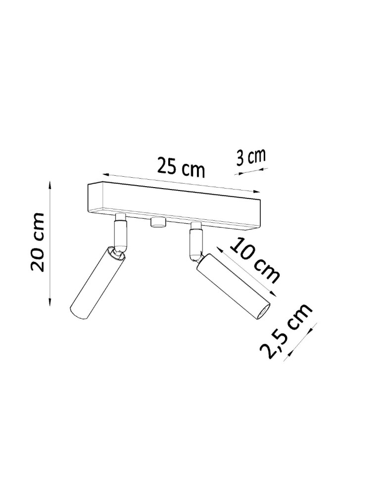 Ceiling lamps - Sollux Plafond EYETECH 2 white SL.0903 - product kolory-swiatla.pl 4