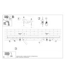Ceiling lamps - Sollux Plafond EYETECH 6 white SL.0906 - product 5