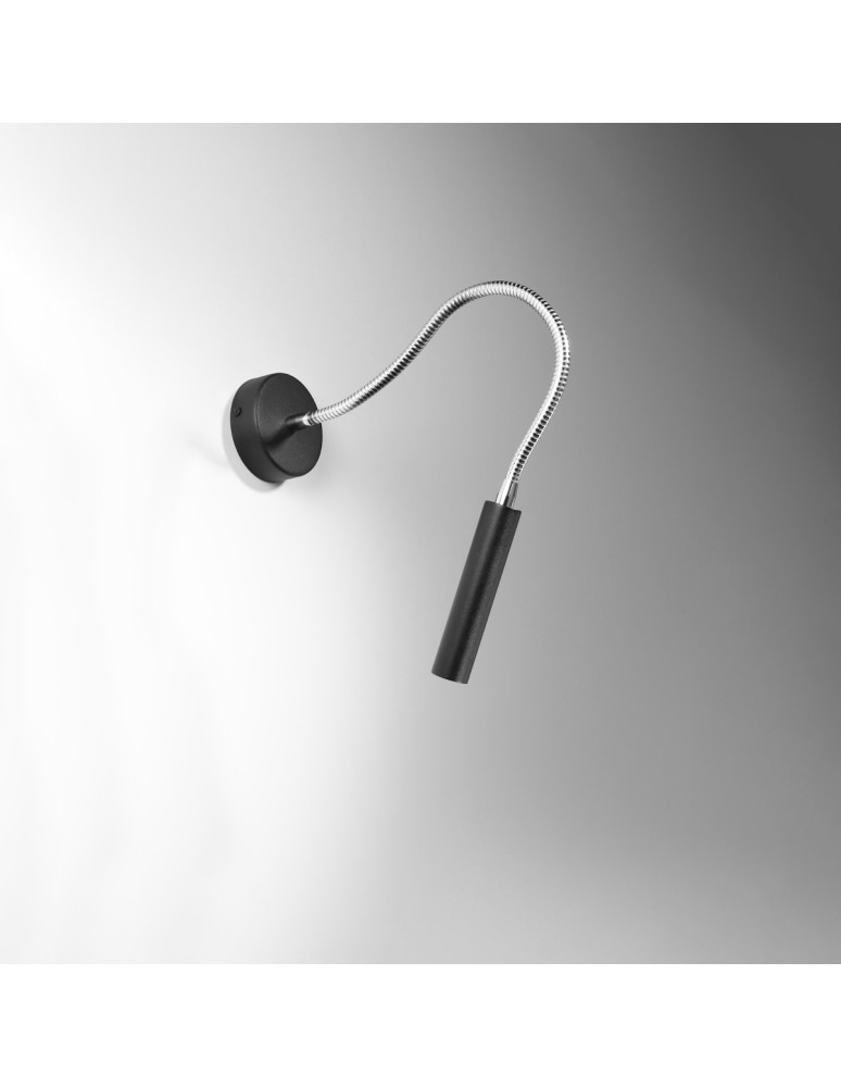 Wall lamps - Sollux Wall lamp AXIL black SL.0910 - product kolory-swiatla.pl 2