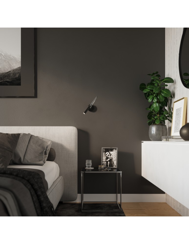 Wall lamps - Sollux Wall lamp AXIL black SL.0910 - product kolory-swiatla.pl 6