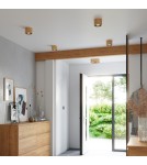 Ceiling lamps - Sollux Plafond BASIC 2 natural wood SL.0914 - product 6