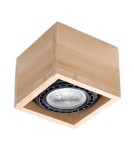 Ceiling lamps - Sollux Plafond QUATRO 1 natural wood SL.0915 - product 1