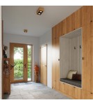 Sollux Plafon QUATRO 1 naturalne drewno SL.0915