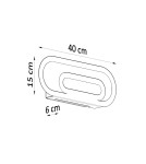 Wall lamps - Sollux Wall lamp SACCON white SL.0931 - product 4