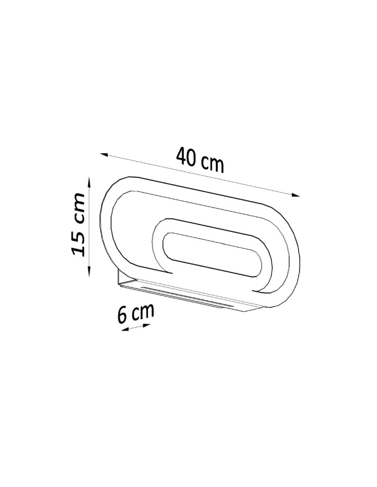 Sollux Wall lamp SACCON white SL.0931