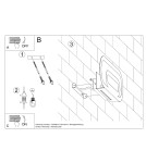 Wall lamps - Sollux Wall lamp SACCON white SL.0931 - product 5