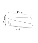 Sollux Kinkiet BASCIA biały SL.0932 Sollux Kinkiet BASCIA biały SL.0932